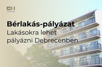 Önkormányzati lakások bérletére lehet pályázni